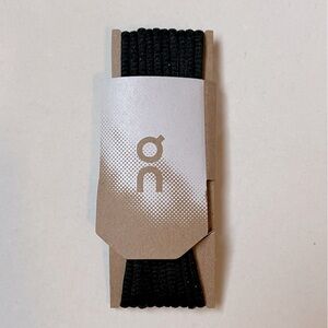 On Running Shoe Laces, Color Black, NEW